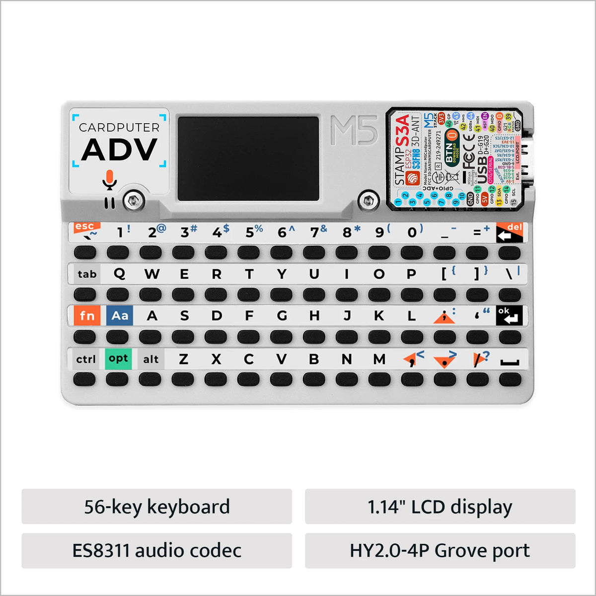 M5stack Official  Cardputer Adv Version (ESP32-S3)